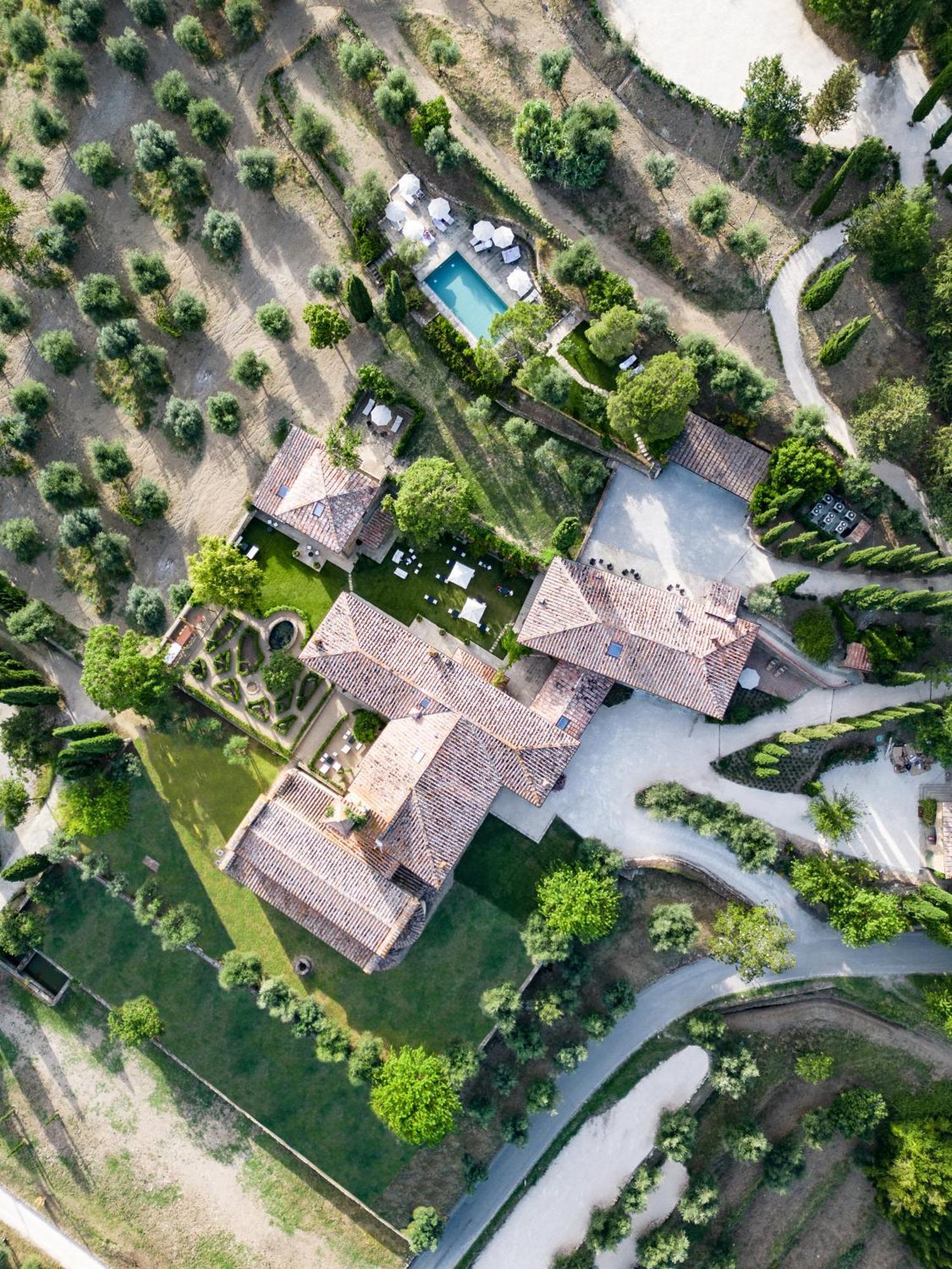 Pieve Aldina Relais & Chateaux Radda in Chianti Eksteriør billede